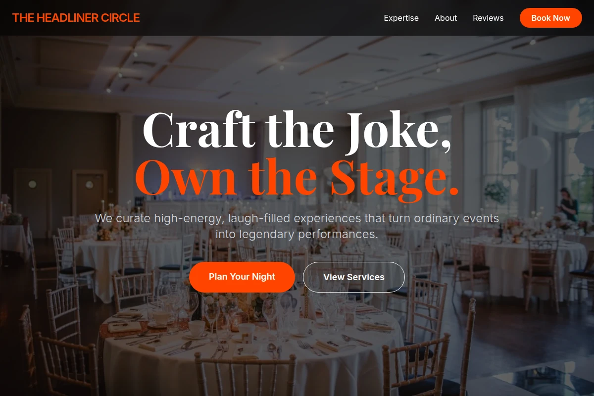 ComedyGold Event Planning