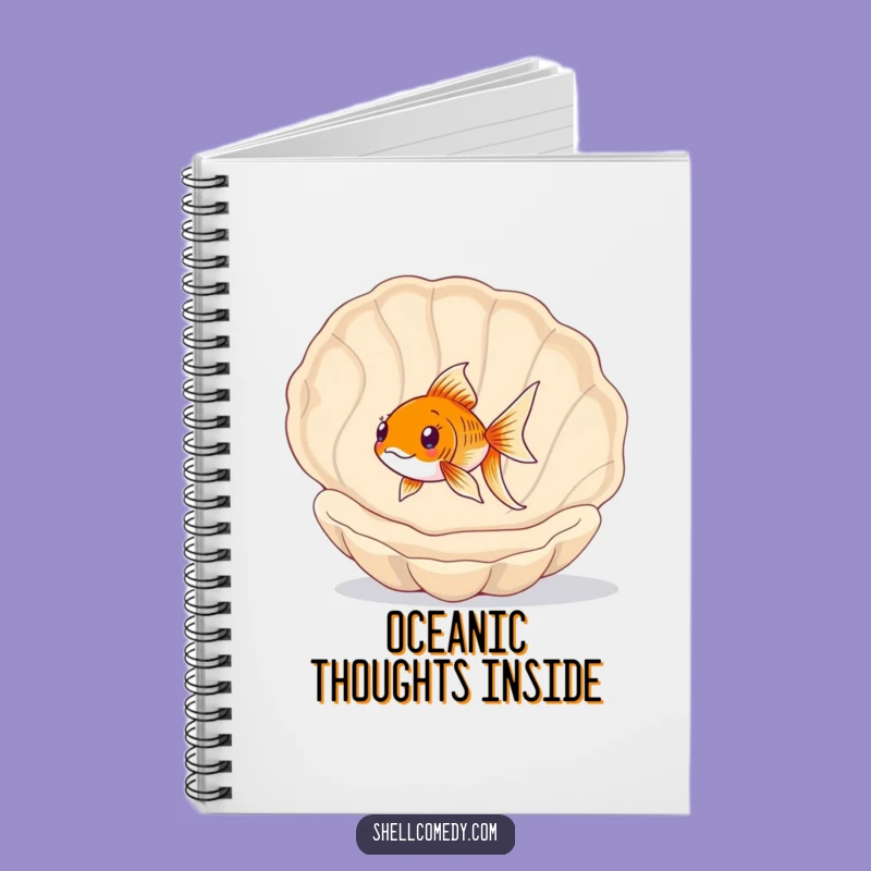 Funny Goldfish Journal Notebook: Hilarious Aquatic Diary, Perfect Funny Gift