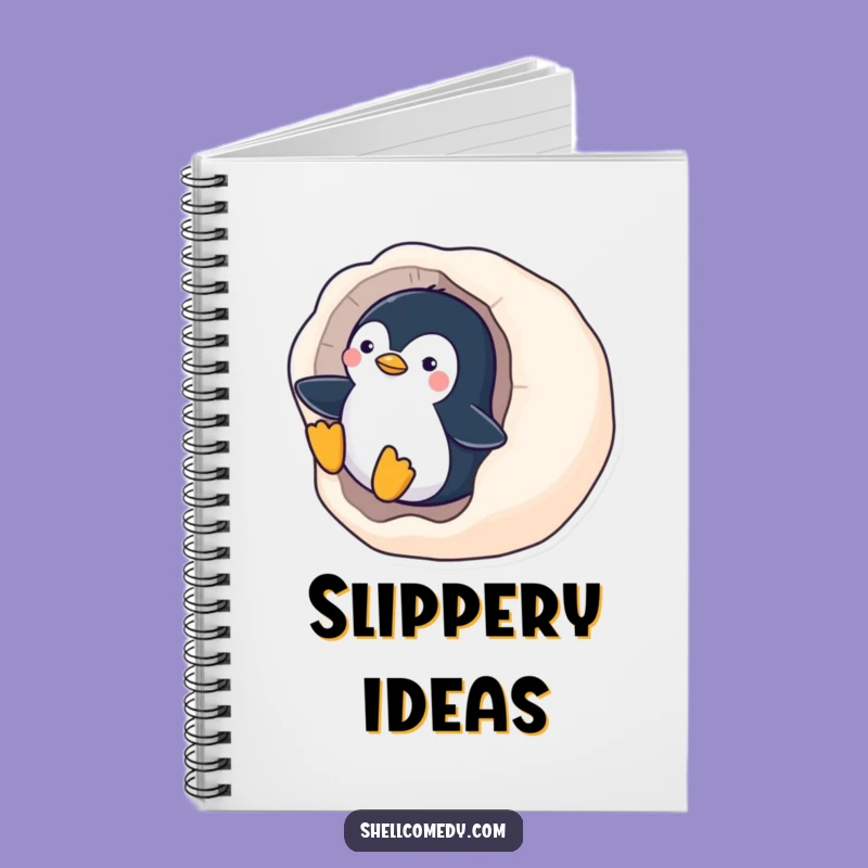 Funny Penguin Journal Notebook: Hilarious Arctic Diary, Perfect Funny Gift
